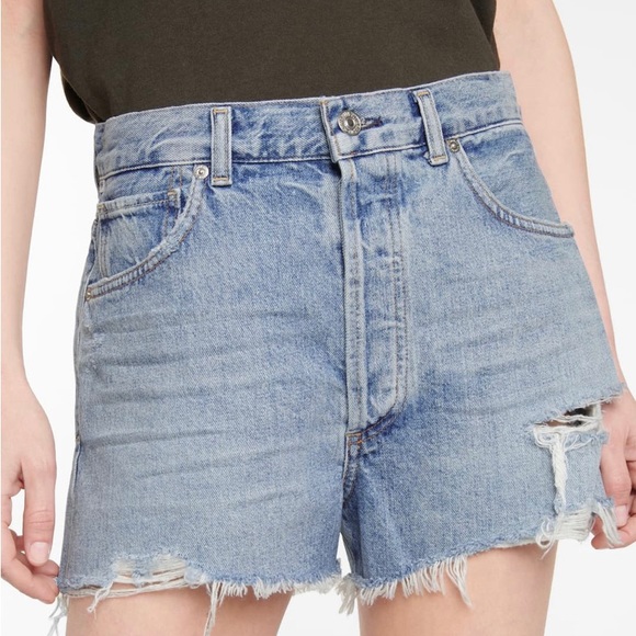 Citizens Of Humanity Pants - CITIZENS OF HUMANITY Kaia denim shorts